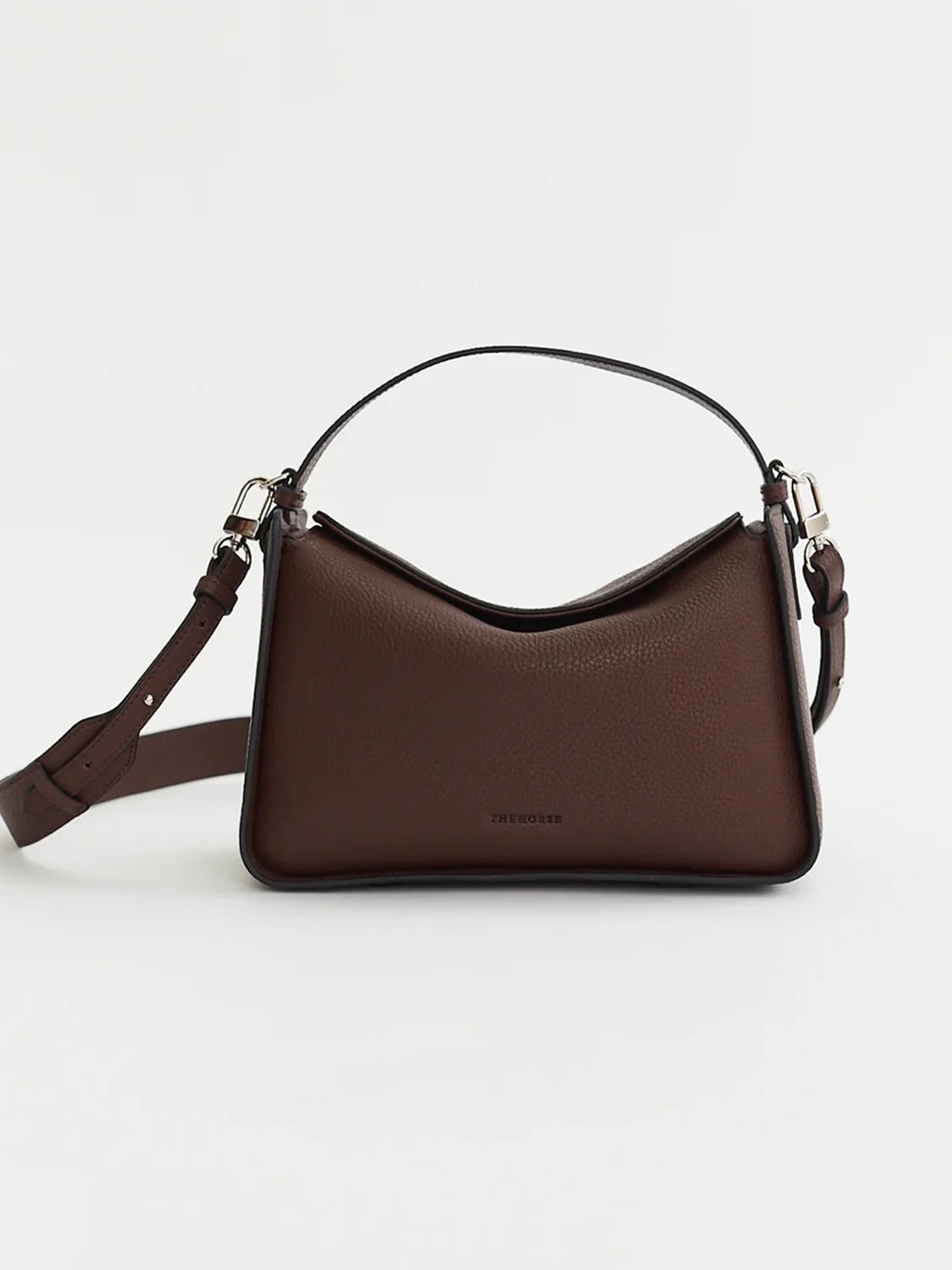 The Horse | NWT Clementine Bag | Coffee Pebbled Leather